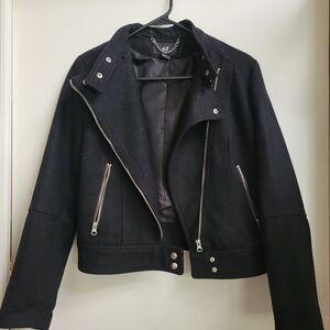 H&M Wool Moto Jacket
